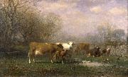 James McDougal Hart Midsummer oil painting reproduction